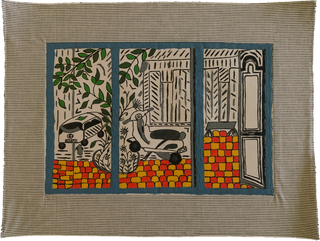 Courtyard - I (Framed)