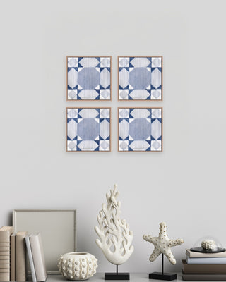 Tiles  (4 panels) (Framed)