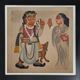 Sahib & Memsahib - Framed