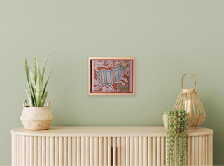 Scene From A Field (Framed)