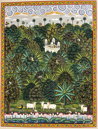 The Serene Garden - Framed