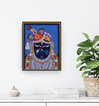 Shrinathji Face Grey