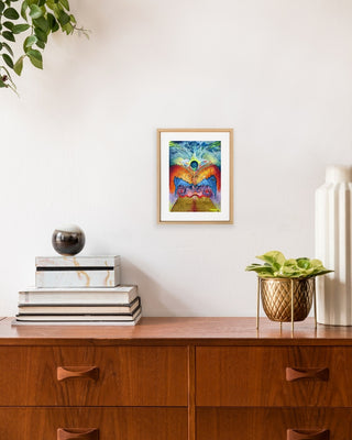 Silver Oak Awakening - Framed