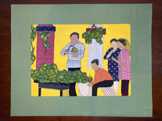 The Coconut Seller - Framed