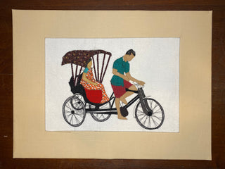 The Rickshaw Ride - Framed