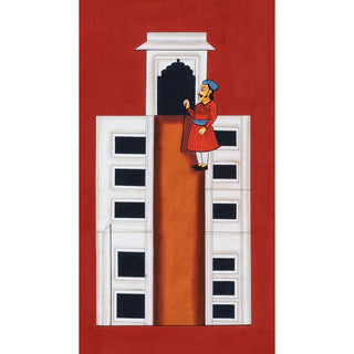 Nathdwara: Gates of the Lord - Framed