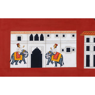 Nathdwara: Gates of the Lord - Framed
