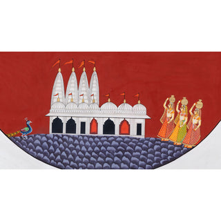 Nathdwara: Gates of the Lord - Framed
