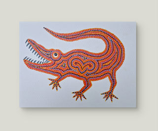 The Crocodile - Framed