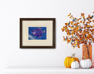 The Blue Fish - Framed