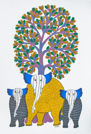 Three Elephants