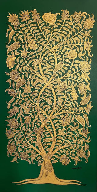 Tree of Life- Green (Framed)