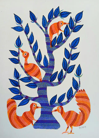 Tree Of Life With Birds