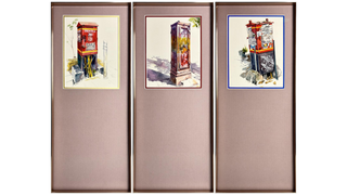 Stick No Bills 1 (set of 3) - Framed