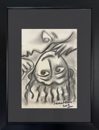 Sanat Kar - Upside Down 2011 (Framed)