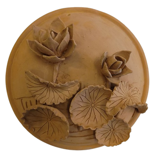 Lotus Pond Wall Plate