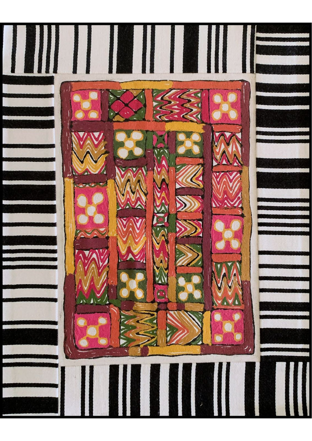 Stained Glass Window - I (Framed) – Baro Art