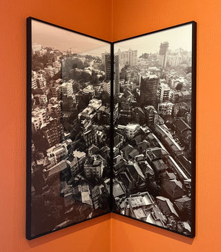 A Place In The World-  Diptych - Framed