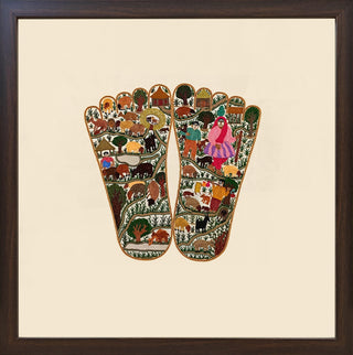 Feet That Roam- Framed
