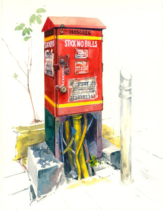 Stick No Bills 1 (set of 3) - Framed