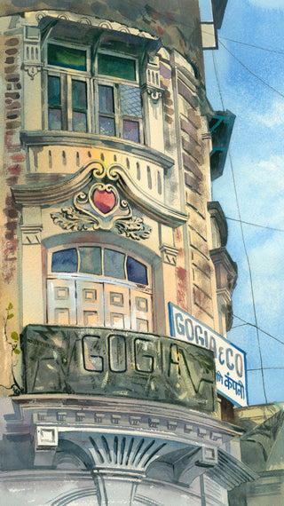 Through Old Frames - Set of 12 (Framed)