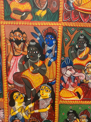 Kartikeya- Triptych (Framed)