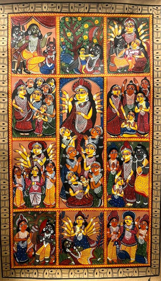 Kartikeya- Triptych (Framed)