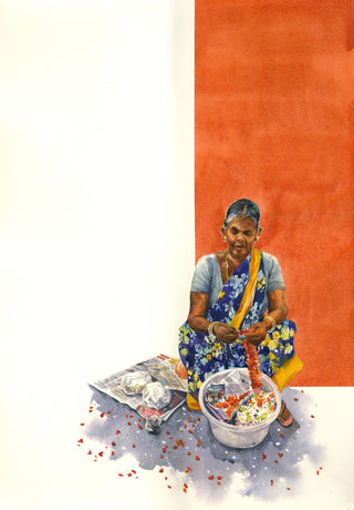 Of Clay and Petals - Set of 3 (Framed)