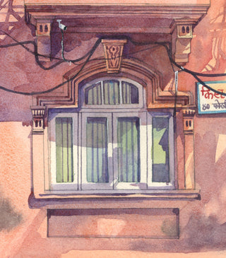 Through Old Frames - Set of 12 (Framed)