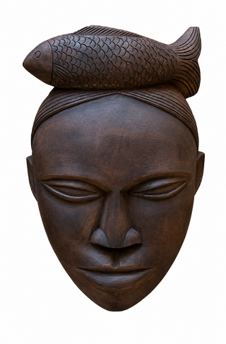 Jal Era (Water Spirit Santal Deity Tribal Mask)