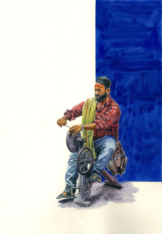 Staying Sharp (Framed)