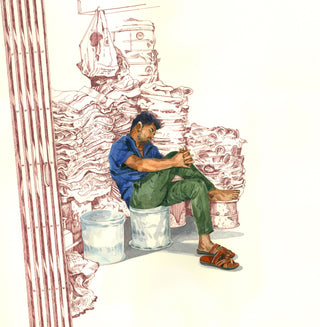 Life In A Metro - Framed