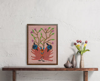 Lion's Family (Framed)