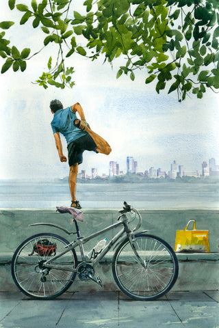 A Shared Horizon Mornings - 2 (Framed)