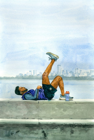 A Shared Horizon Mornings - 1 (Framed)