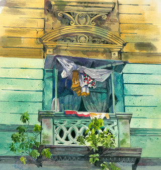 Through Old Frames - Set of 12 (Framed)