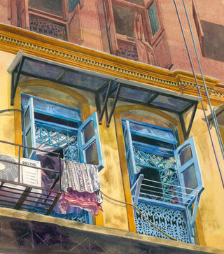 Through Old Frames - Set of 12 (Framed)