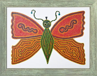 Glowing Wings - Framed