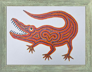 The Crocodile - Framed