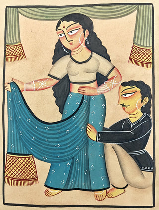 Draping The Saree