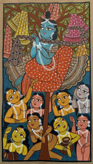 Krishna With Gopi