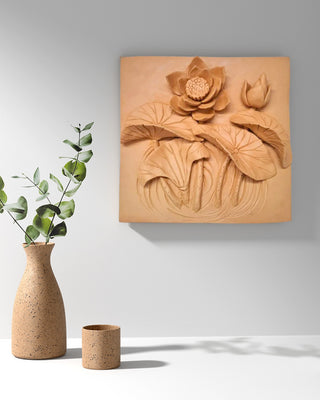 Lotus Pond 5 Wall Plate