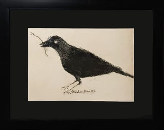 Crow - Framed