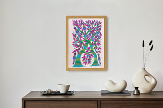A Lavender Home - Framed
