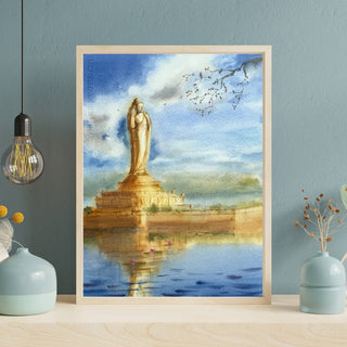 Buddha Statue, Hussain Sagar Lake Hyderabad