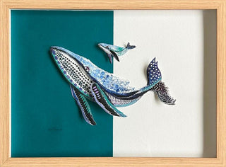 Whale - Framed