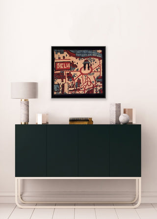 DELHI CHRONICLE II - Framed