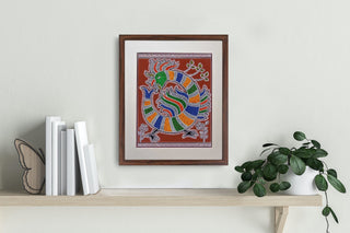 Mandana Painting (small) - Framed