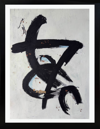 Stillness in movement - Painting by Shibani Nayak (Framed)