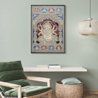 Ganesh Pooja - Framed